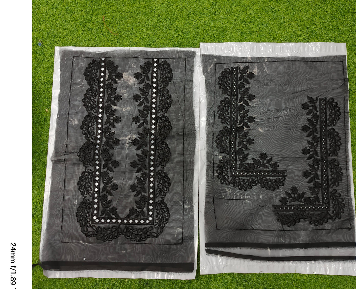 Neck Line Set Embroidered